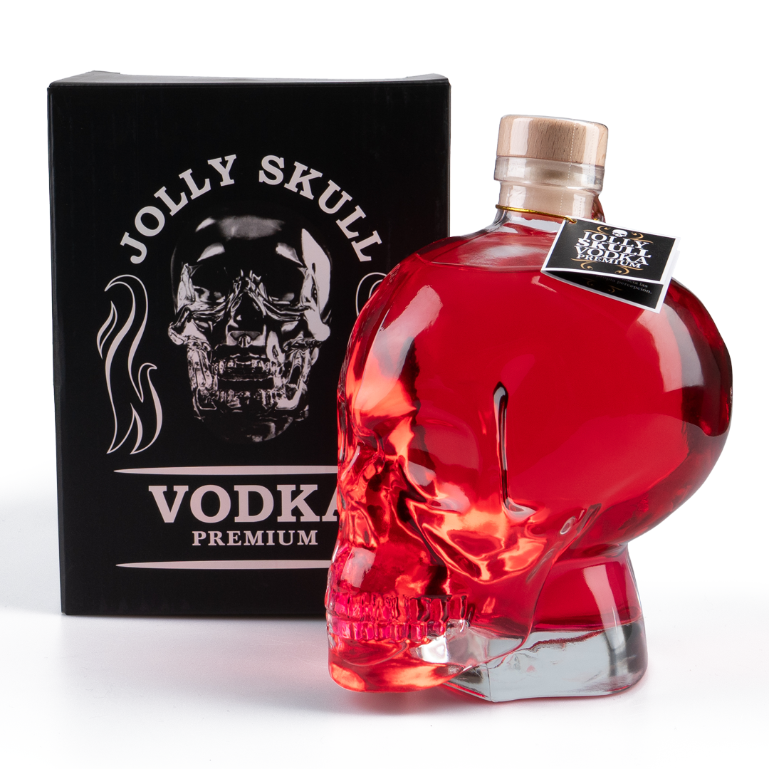 Jolly Skull Strawberry Vodka 1000ml