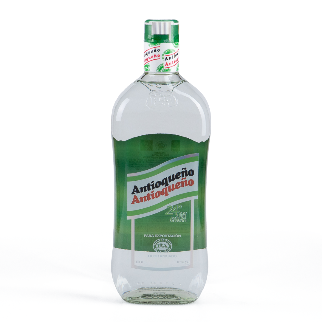 Aguardiente Antioqueño Tapa Verde 1000ml